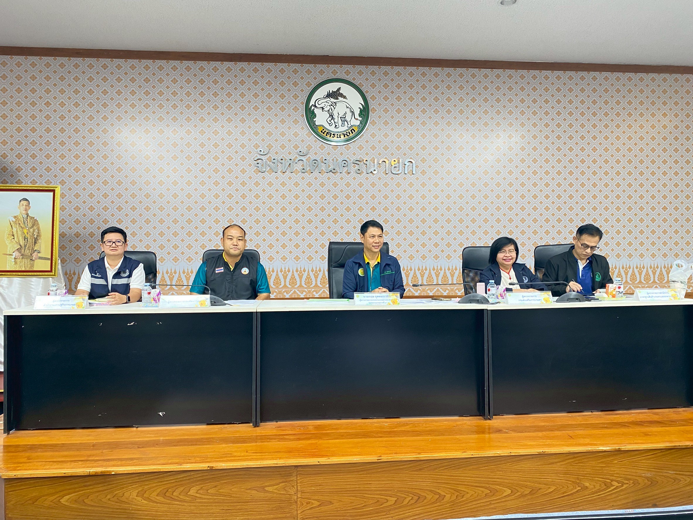 title - ผู้ตรวจราชการกรม ประชุมร่วมผู้ตรวจราชการกระทรวงเกษตรและสหกรณ์ เขตตรวจราชการที่ 9 รอบที่ 2 จ.นครนายก